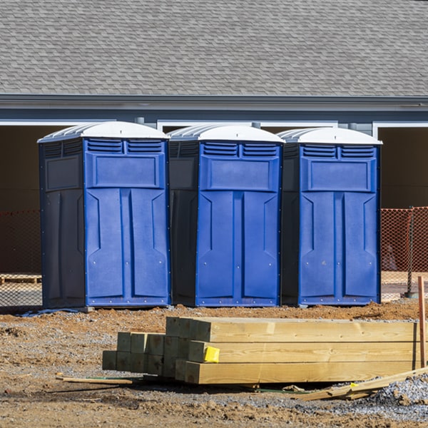 are there any restrictions on what items can be disposed of in the porta potties in Tygh Valley OR
